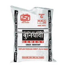 Best quality plastic bag for packing cement with lowest price